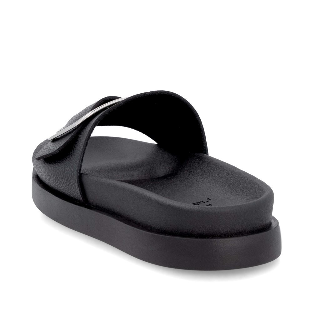 Rieker W1453-00 Anatomical Sandal Black 3cm Rieker W1453-00 Anatomical Sandal Black 3cm