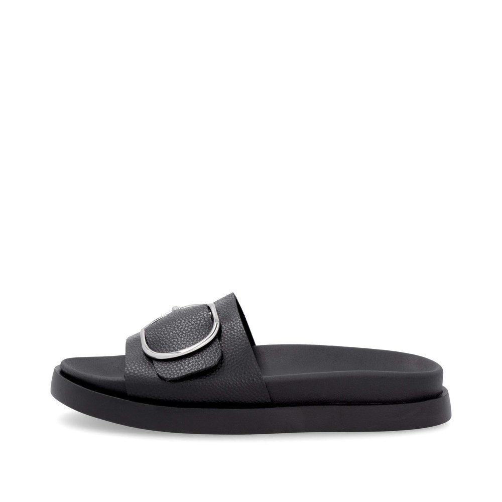Rieker W1453-00 Anatomical Sandal Black 3cm Rieker W1453-00 Anatomical Sandal Black 3cm
