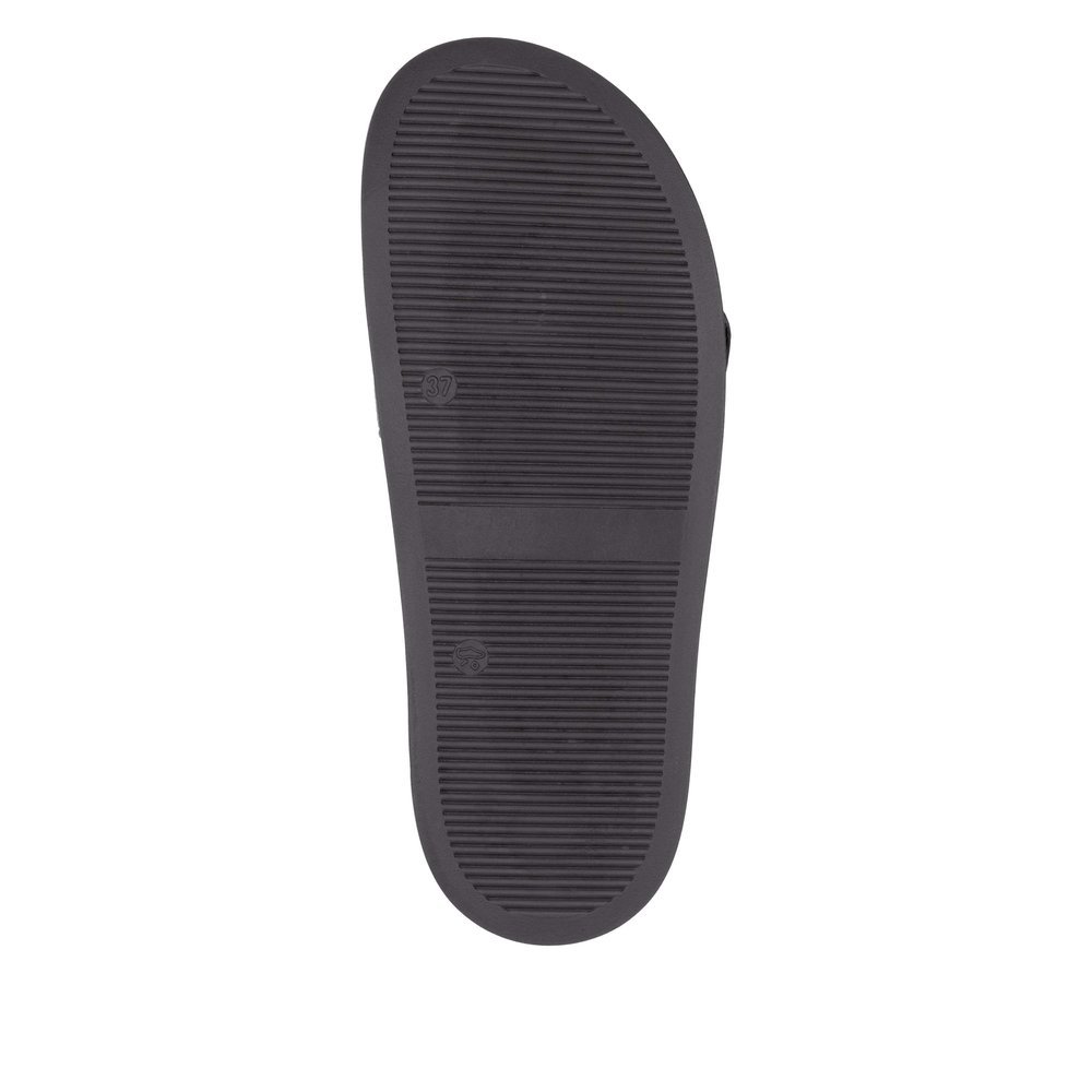Rieker W1453-00 Anatomical Sandal Black 3cm Rieker W1453-00 Anatomical Sandal Black 3cm
