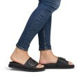 Rieker W1453-00 Anatomical Sandal Black 3cm Rieker W1453-00 Anatomical Sandal Black 3cm