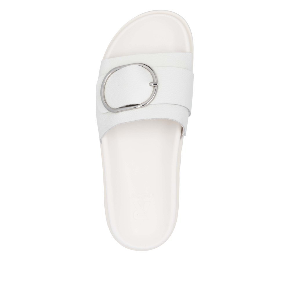 Rieker W1453-80 Anatomical Sandal White 3cm Rieker W1453-80 Anatomical Sandal White 3cm