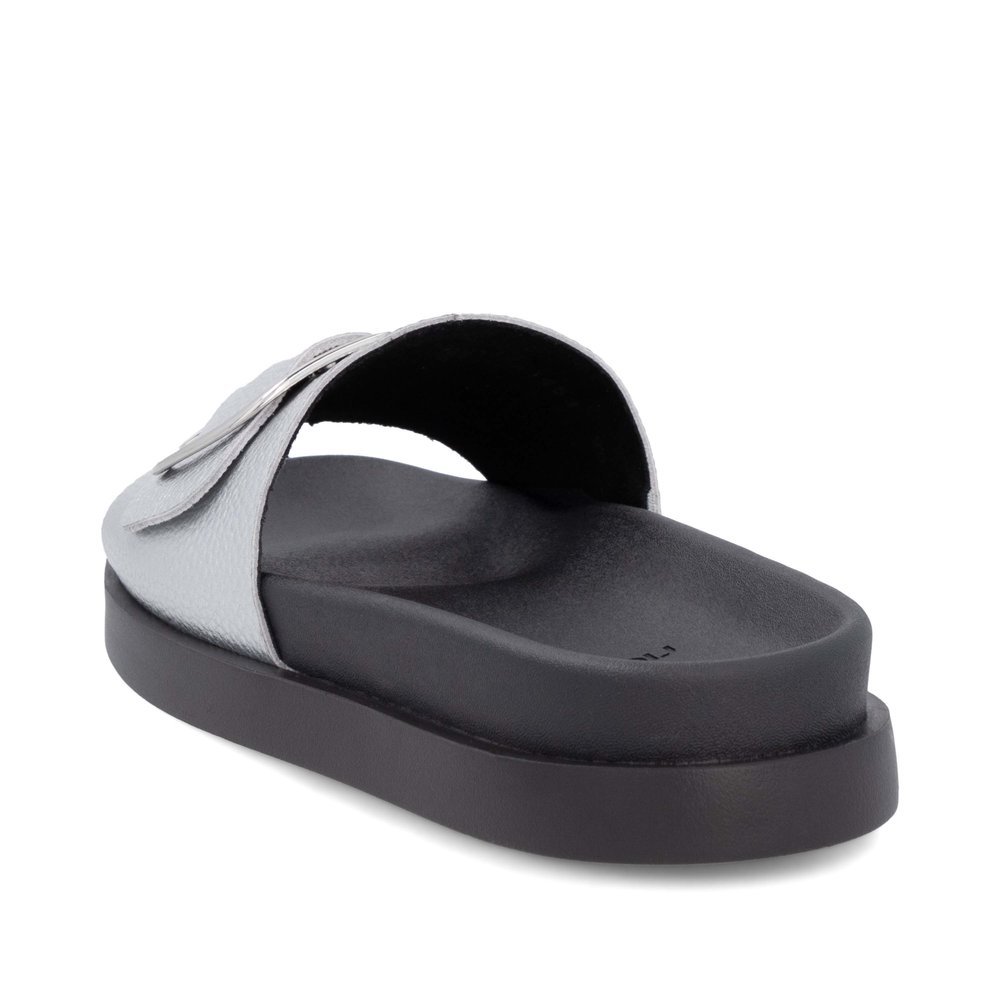 Rieker W1453-90 Anatomical Sandal Silver 3cm Rieker W1453-90 Anatomical Sandal Silver 3cm