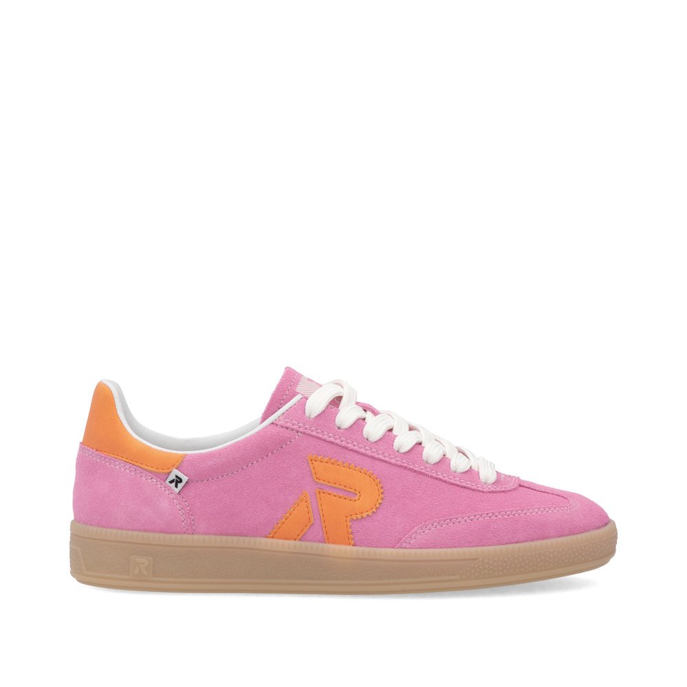 Rieker W2200-31 Ανατομικά Δερμάτινα Sneaker Ροζ Rieker W2200-31 Ανατομικά Δερμάτινα Sneaker Ροζ