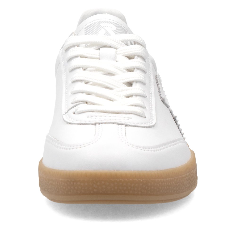 Rieker W2200-80 Ανατομικά Δερμάτινα Sneaker Λευκό Rieker W2200-80 Ανατομικά Δερμάτινα Sneaker Λευκό