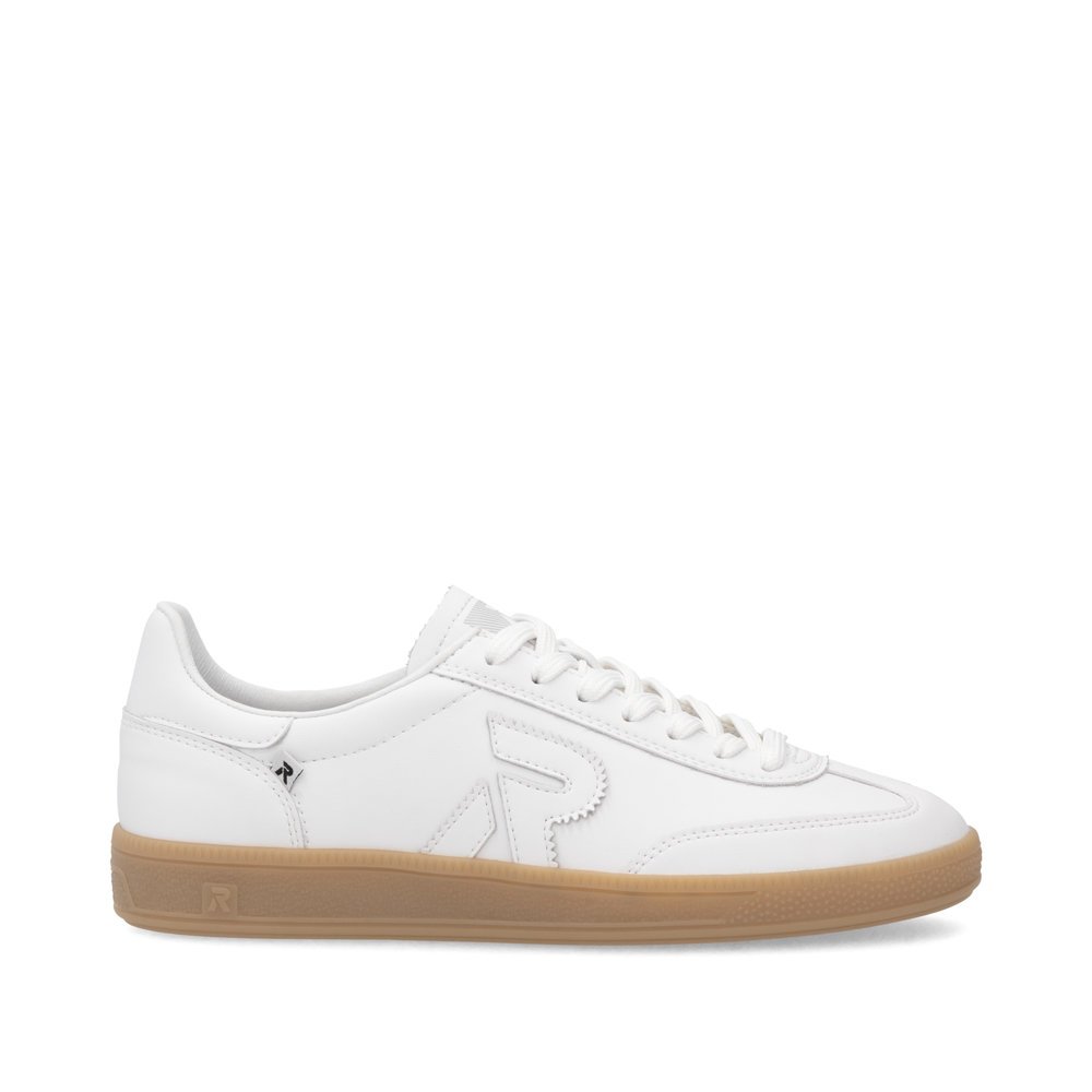 Rieker W2200-80 Ανατομικά Δερμάτινα Sneaker Λευκό Rieker W2200-80 Ανατομικά Δερμάτινα Sneaker Λευκό