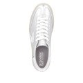 Rieker W2200-90 Ανατομικά Δερμάτινα Sneaker Ασημί Rieker W2200-90 Ανατομικά Δερμάτινα Sneaker Ασημί