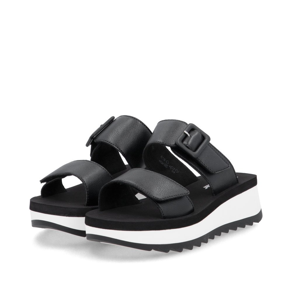 Rieker W3050-00 Anatomic Sandal Black 3.5cm Rieker W3050-00 Anatomic Sandal Black 3.5cm