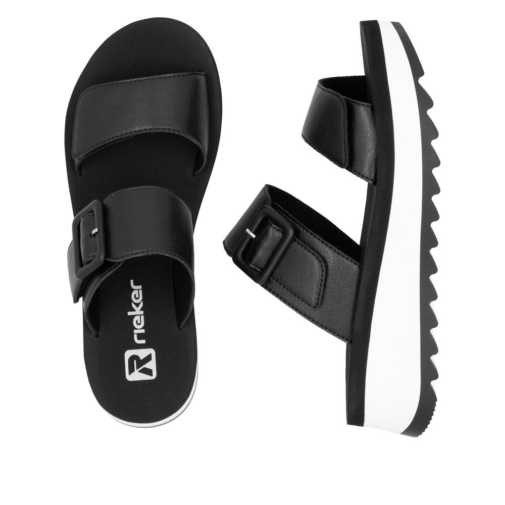 Rieker W3050-00 Anatomic Sandal Black 3.5cm Rieker W3050-00 Anatomic Sandal Black 3.5cm