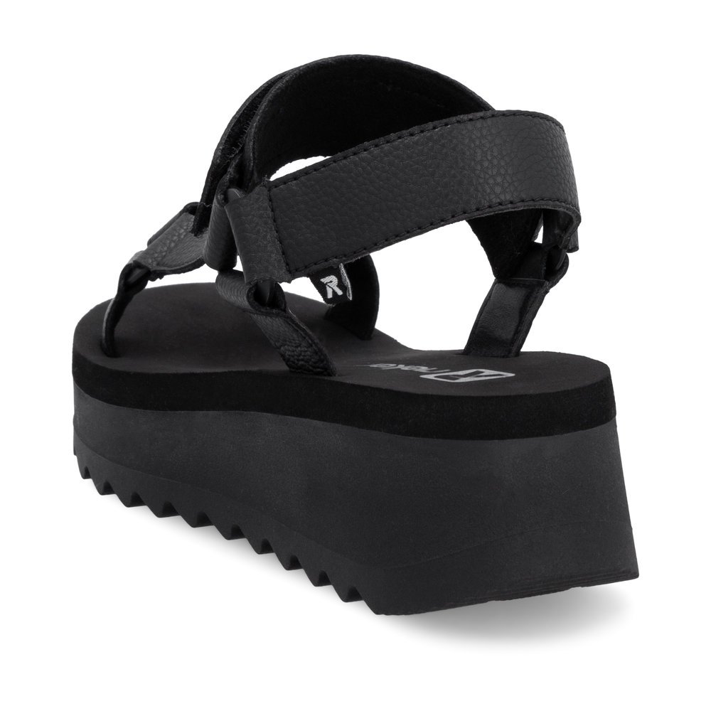 Rieker W3051-00 Anatomic Sandal Black 3.5cm Rieker W3051-00 Anatomic Sandal Black 3.5cm
