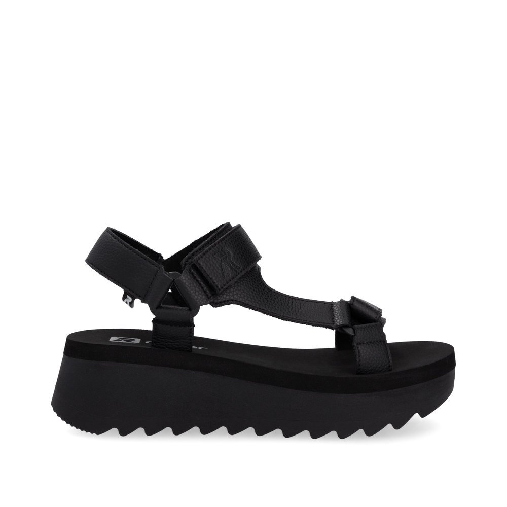 Rieker W3051-00 Anatomic Sandal Black 3.5cm Rieker W3051-00 Anatomic Sandal Black 3.5cm