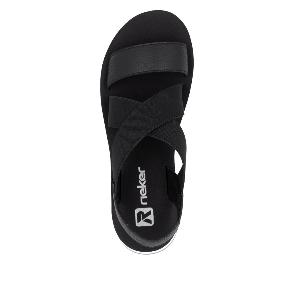 Rieker W3053-00 Anatomic Sandal Black 3.5cm Rieker W3053-00 Anatomic Sandal Black 3.5cm