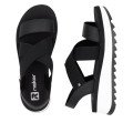 Rieker W3053-00 Anatomic Sandal Black 3.5cm Rieker W3053-00 Anatomic Sandal Black 3.5cm