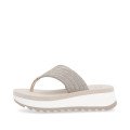 Rieker W3054-60 Anatomic Sandal Beige Gray 3.5cm Rieker W3054-60 Anatomic Sandal Beige Gray 3.5cm