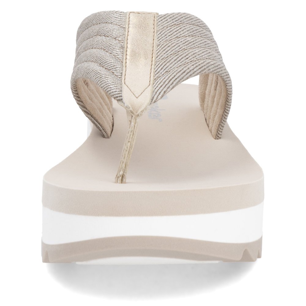 Rieker W3054-60 Anatomic Sandal Beige Gray 3.5cm Rieker W3054-60 Anatomic Sandal Beige Gray 3.5cm