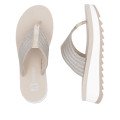 Rieker W3054-60 Anatomic Sandal Beige Gray 3.5cm Rieker W3054-60 Anatomic Sandal Beige Gray 3.5cm