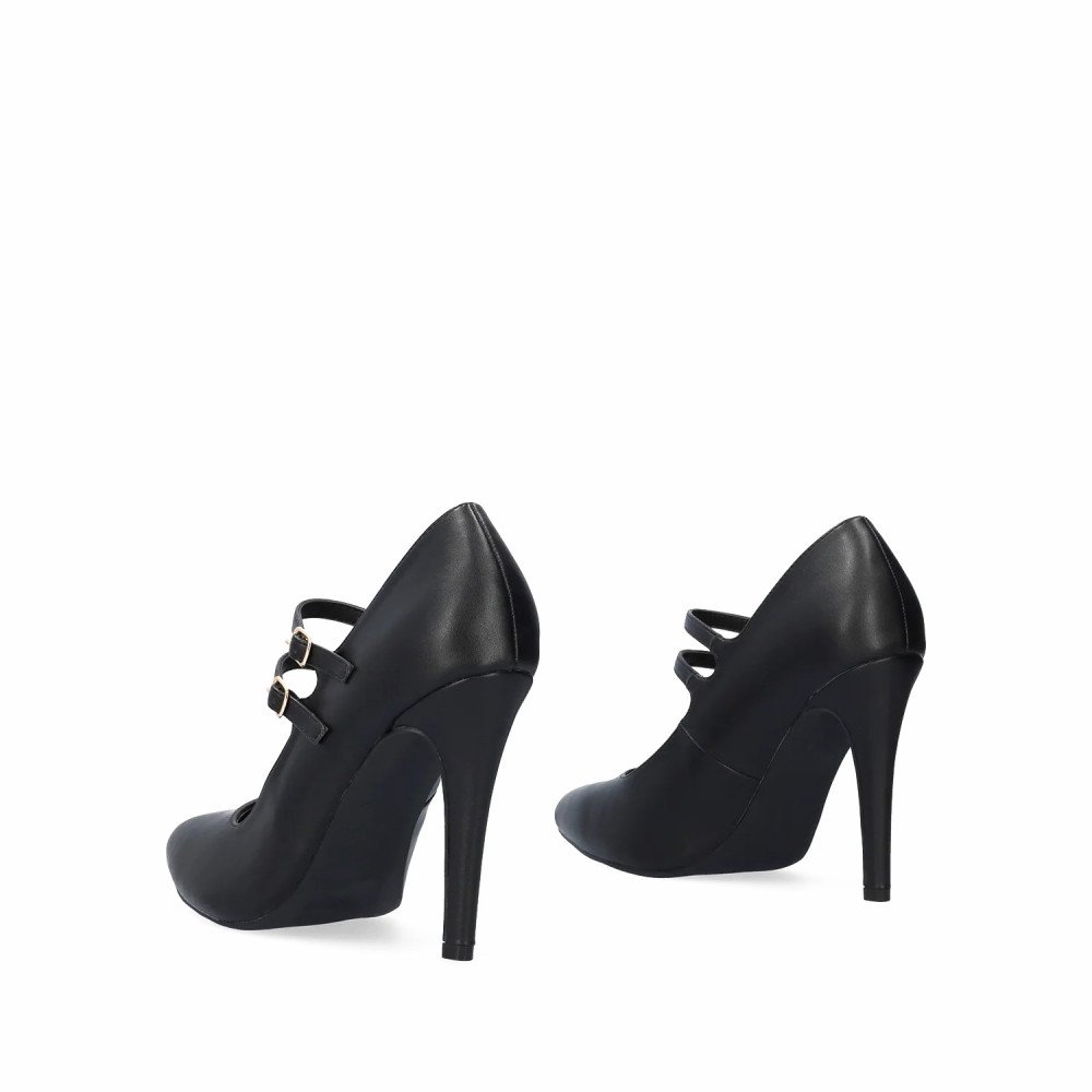 Andres Machado 6046-01 Heel Black 10cm