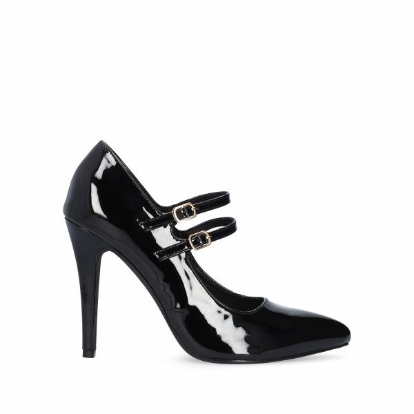 Andres Machado 6046-01L Heel Black 10cm Andres Machado 6046-01L Heel Black 10cm