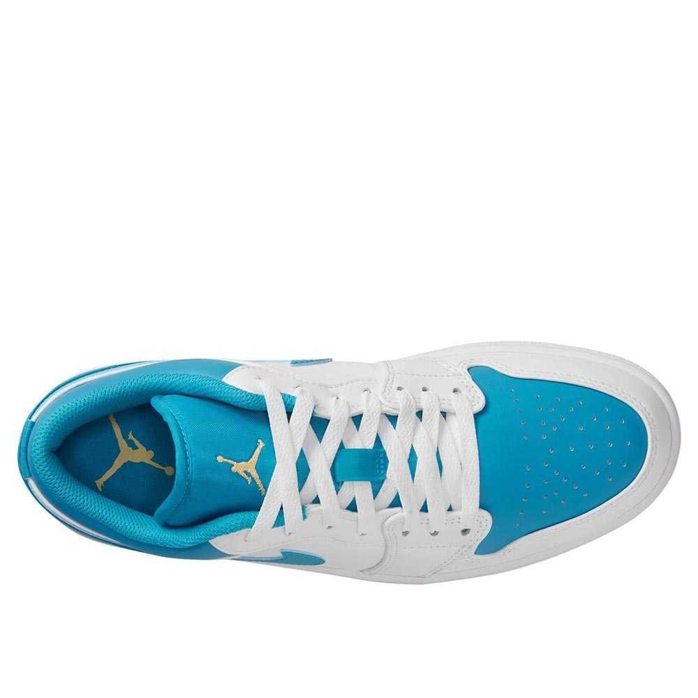 Air Jordan 1 Low Blue 553558-174 Sneaker Blue Air Jordan 1 Low Blue 553558-174 Sneaker Blue