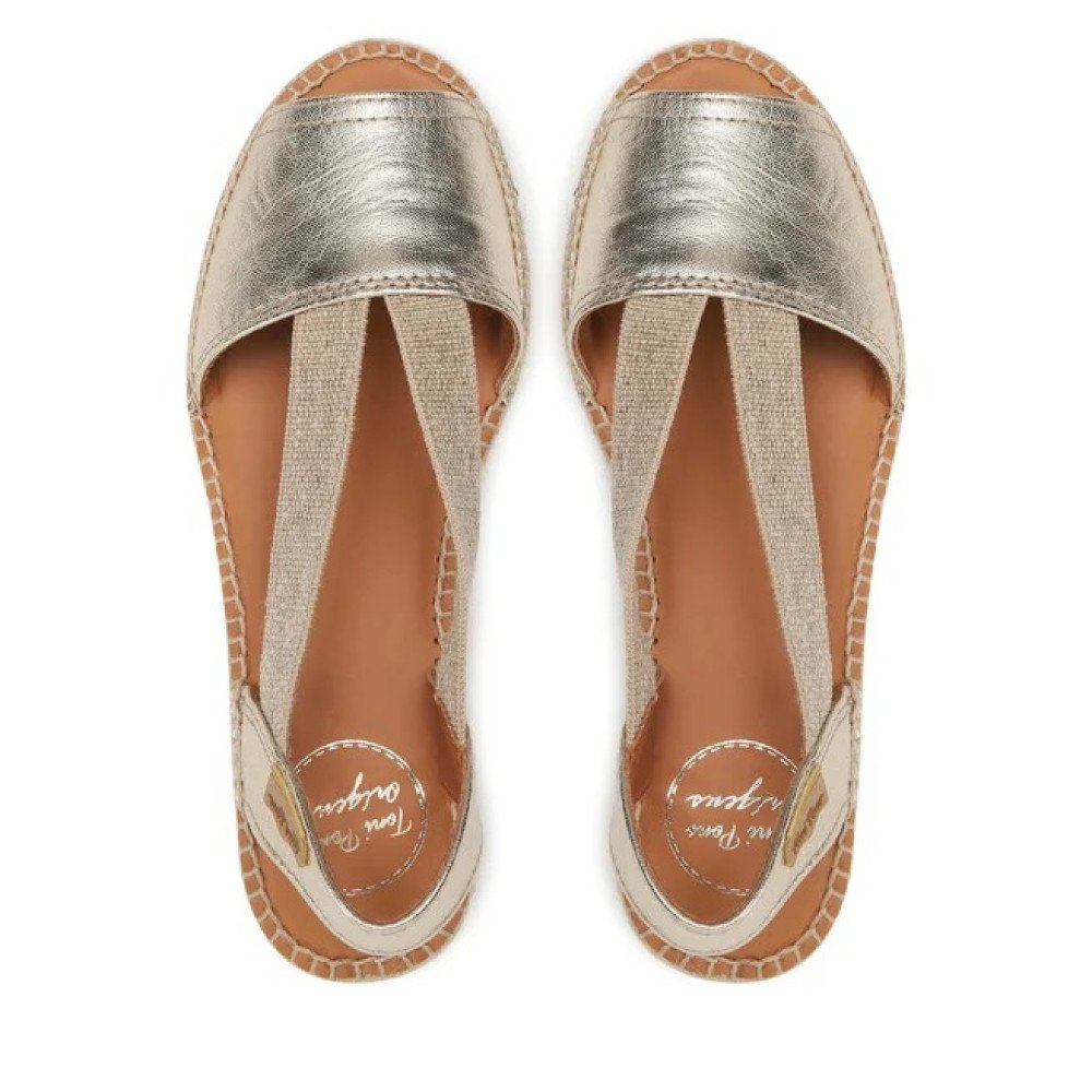 Toni Pons Etna-06 Leather Espadrilles Gold Toni Pons Etna-06 Leather Espadrilles Gold