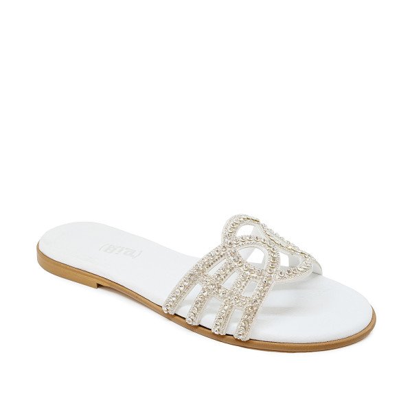Bigshoes GA0108-02 Leather Sandal White Bigshoes GA0108-02 Leather Sandal White