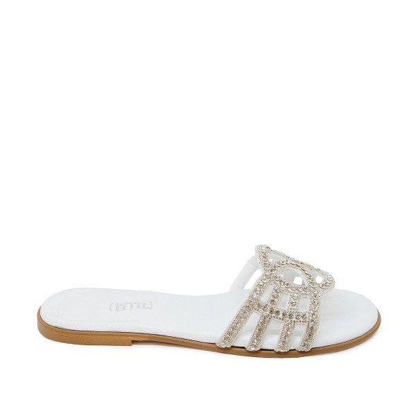 Bigshoes GA0108-02 Leather Sandal White Bigshoes GA0108-02 Leather Sandal White