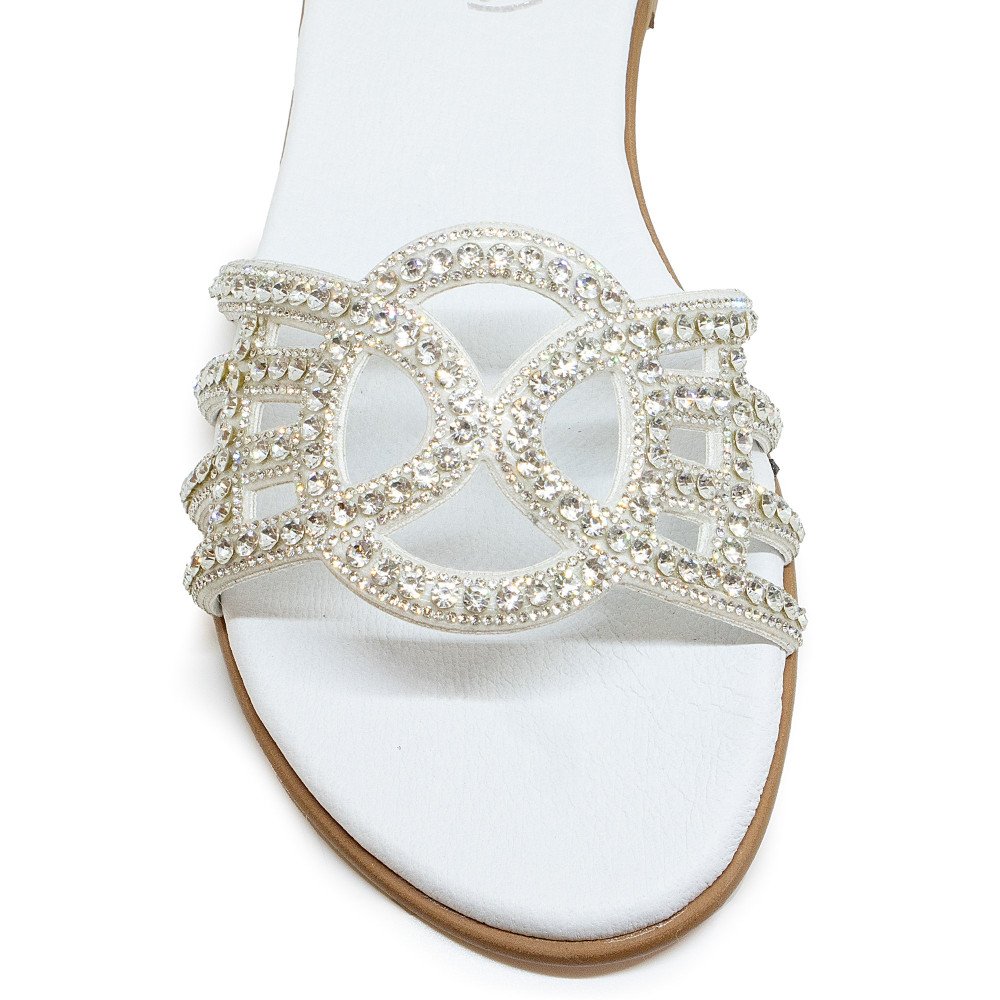 Bigshoes GA0108-02 Leather Sandal White Bigshoes GA0108-02 Leather Sandal White