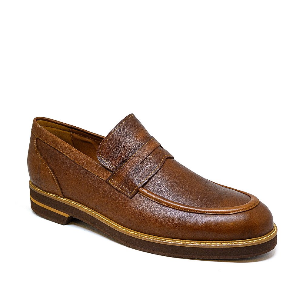 Bigshoes KL37111-05 Leather Dress Brown Bigshoes KL37111-05 Leather Dress Brown