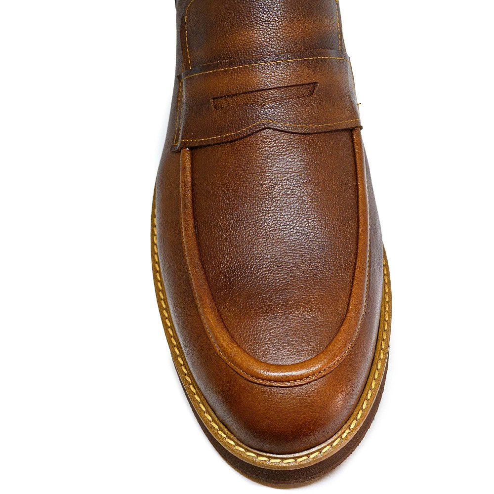 Bigshoes KL37111-05 Leather Dress Brown Bigshoes KL37111-05 Leather Dress Brown