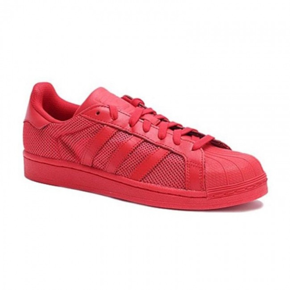 Adidas Superstar B42621 Red Sports Shoes