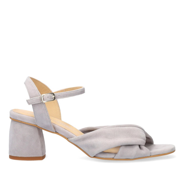 Andres Machado Nerea-08 Leather Sandal Gray 7.5cm Andres Machado Nerea-08 Leather Sandal Gray 7.5cm