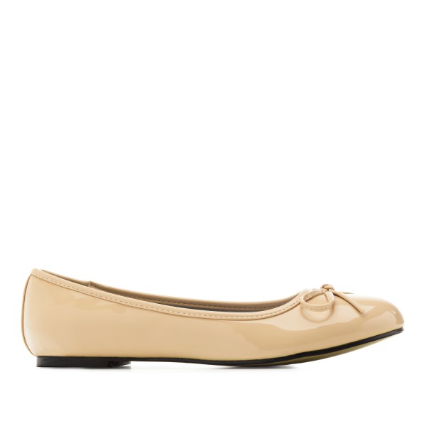 Andres Machado TG104-13L Ballerina Beige Patent Andres Machado TG104-13L Ballerina Beige Patent