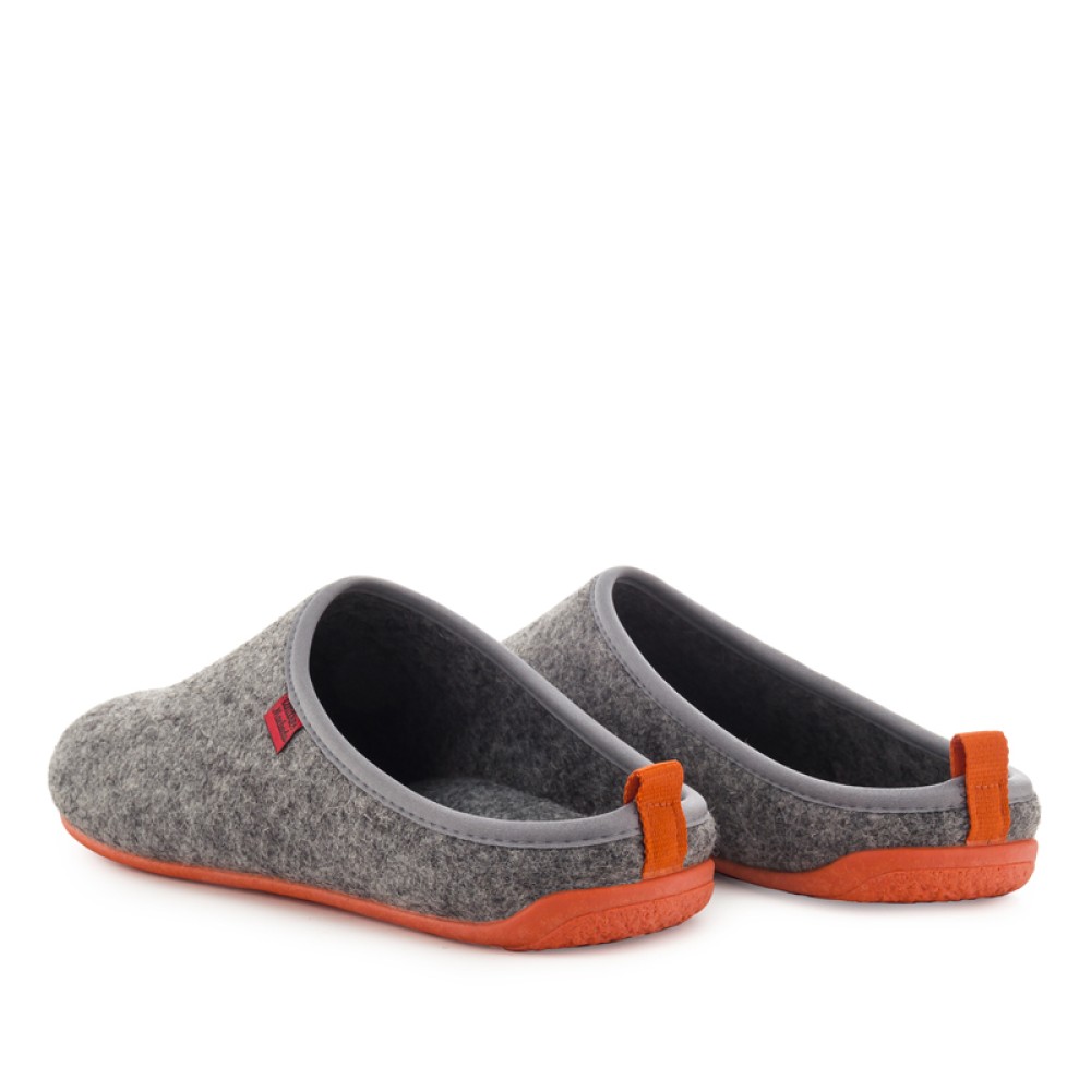 Andres Machado Dynamic-08/28 Slipper Grey Orange Andres Machado Dynamic-08/28 Slipper Grey Orange