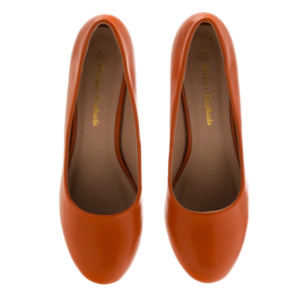 Andres Machado 422-28 Pump Orange 9.5cm Andres Machado 422-28 Pump Orange 9.5cm