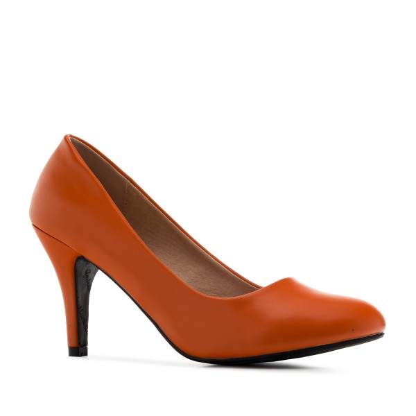Andres Machado 422-28 Pump Orange 9.5cm Andres Machado 422-28 Pump Orange 9.5cm