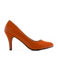Andres Machado 422-28 Pump Orange 9.5cm Andres Machado 422-28 Pump Orange 9.5cm