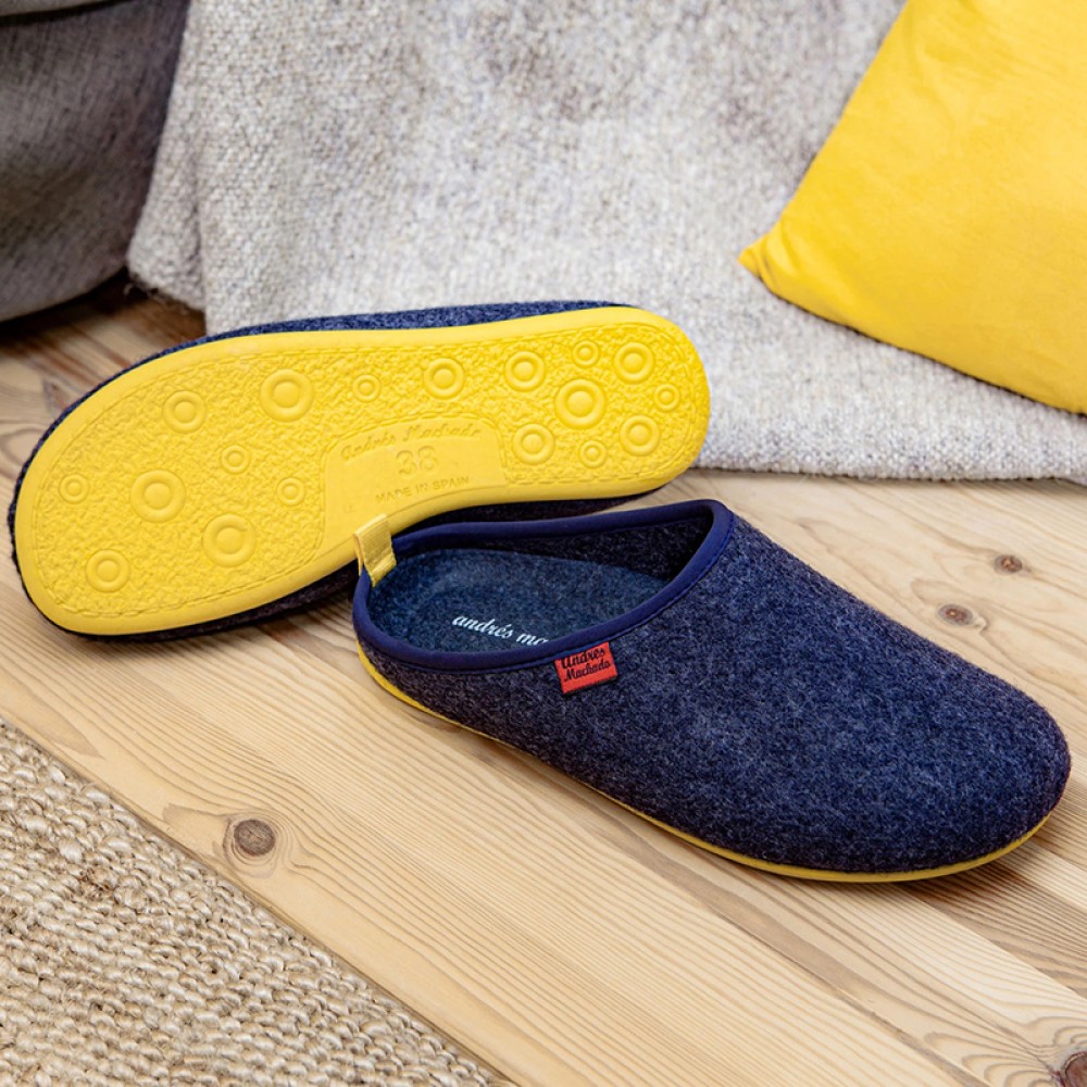 Andres Machado Dynamic-18/24 Slipper Blue Yellow Andres Machado Dynamic-18/24 Slipper Blue Yellow