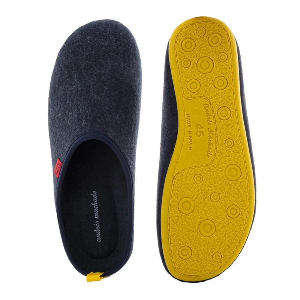Andres Machado Dynamic-18/24 Slipper Blue Yellow Andres Machado Dynamic-18/24 Slipper Blue Yellow