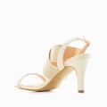 Andres Machado 5513-15 Sandal Cream 10cm Andres Machado 5513-15 Sandal Cream 10cm