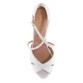 Andres Machado 5336-02 Πέδιλο Λευκό 11.5cm Andres Machado 5336-02 Πέδιλο Λευκό 11.5cm