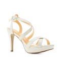 Andres Machado 5485-02 Πέδιλο Λευκό 12cm Andres Machado 5485-02 Πέδιλο Λευκό 12cm