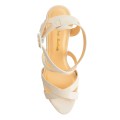 Andres Machado 5485-13 Πέδιλο Μπεζ 12cm Andres Machado 5485-13 Πέδιλο Μπεζ 12cm