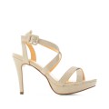Andres Machado 5485-13 Πέδιλο Μπεζ 12cm Andres Machado 5485-13 Πέδιλο Μπεζ 12cm