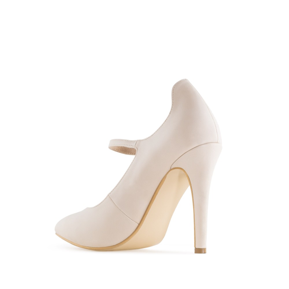 Andres Machado 5310-13 Pump Beige 12cm Andres Machado 5310-13 Pump Beige 12cm
