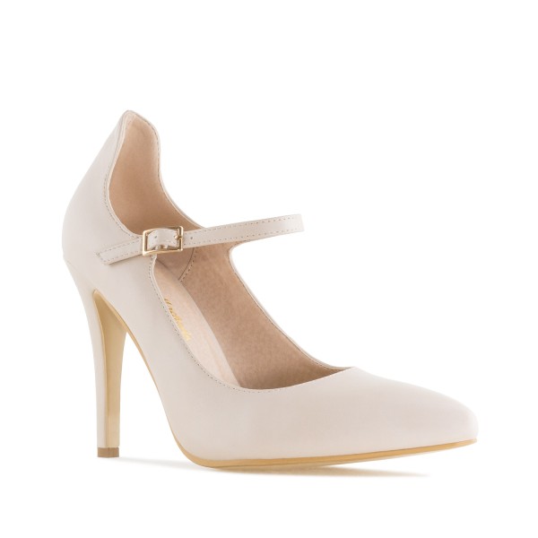 Andres Machado 5310-13 Pump Beige 12cm Andres Machado 5310-13 Pump Beige 12cm