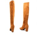 Andres Machado 4175-32 Heeled Boot Camel 9.5cm