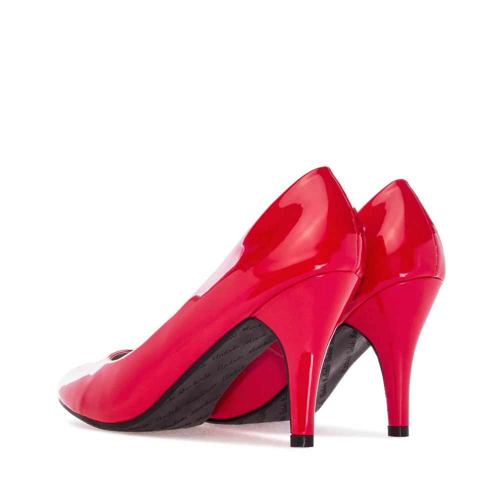 Andres Machado 422-14L Pump Red 9.5cm Andres Machado 422-14L Pump Red 9.5cm