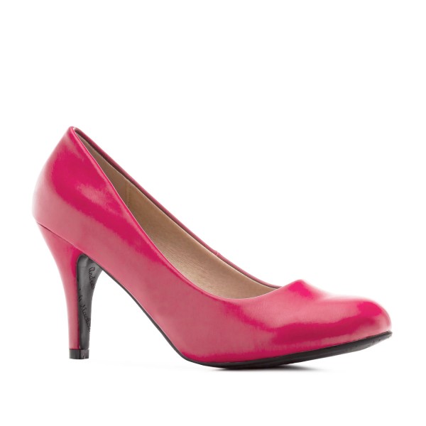 Andres Machado 422-39 Pump Fuchsia 9.5cm Andres Machado 422-39 Pump Fuchsia 9.5cm