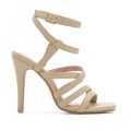 Andres Machado AM5553-13 High Heeled Sandal Beige 11.5cm Andres Machado AM5553-13 High Heeled Sandal Beige 11.5cm