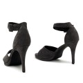 Andres Machado AM5557-08 High Heeled Sandal Grey 10.5cm Andres Machado AM5557-08 High Heeled Sandal Grey 10.5cm