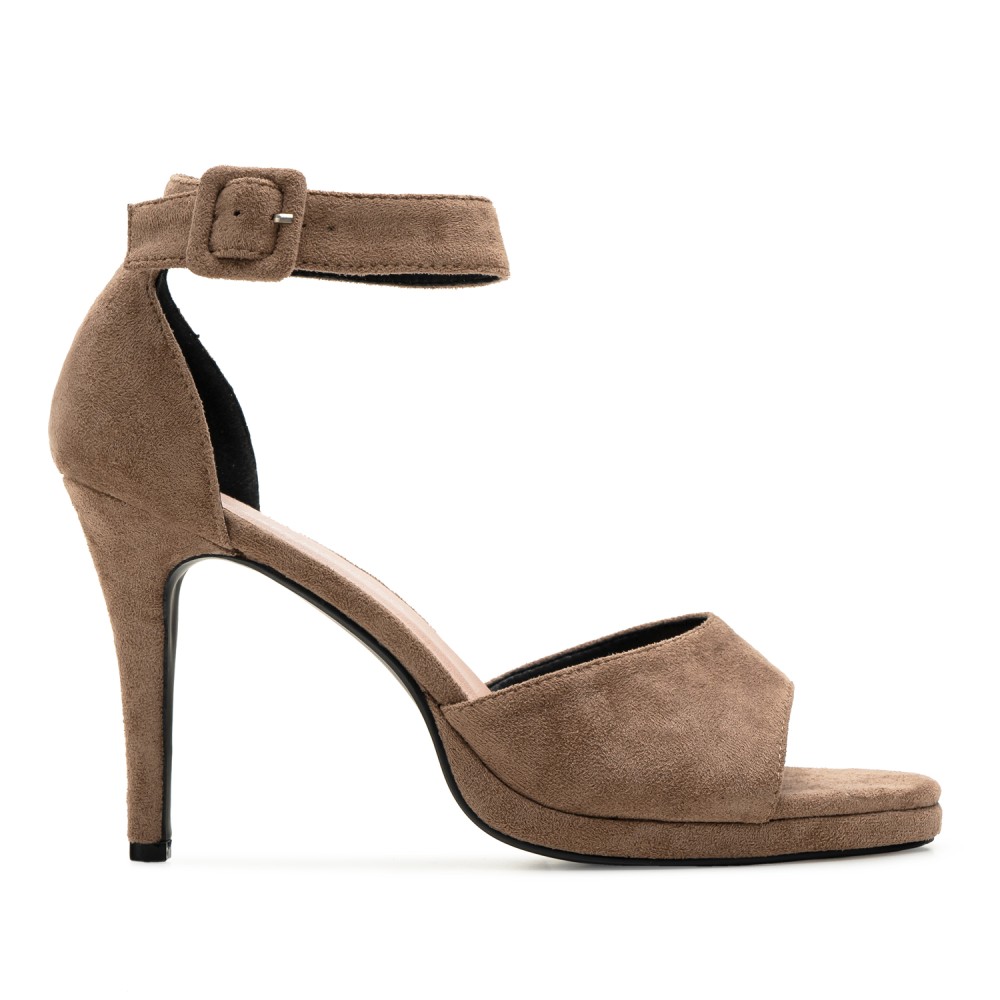 Andres Machado AM5557-07 High Heeled Sandal Cigar 10.5cm Andres Machado AM5557-07 High Heeled Sandal Cigar 10.5cm